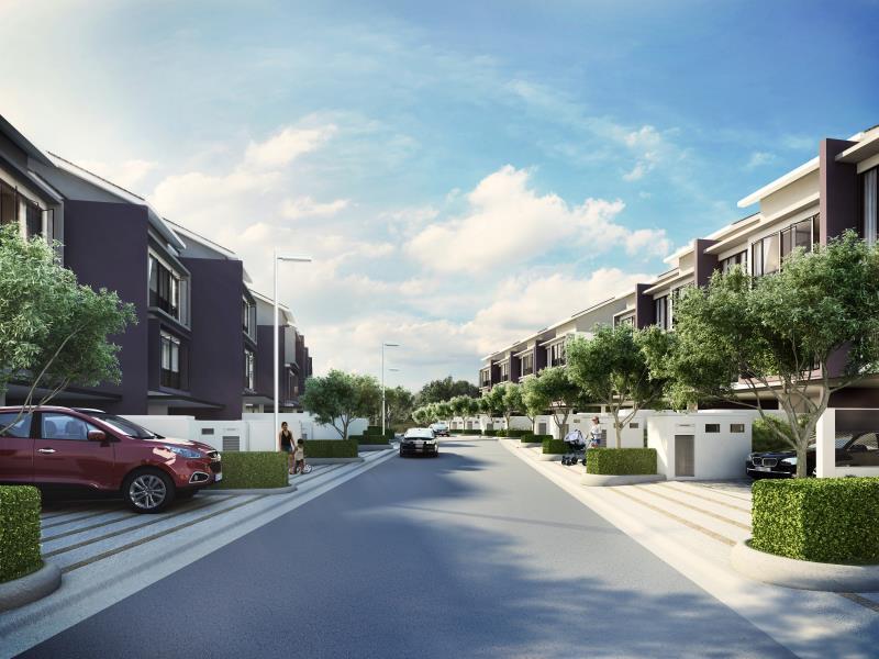Bukit Jelutong : Rimbun Sanctuary (Townhouse)