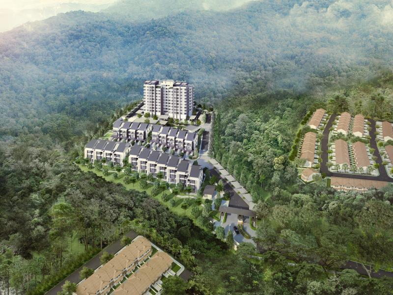 Bukit Jelutong : Rimbun Sanctuary (Townhouse)
